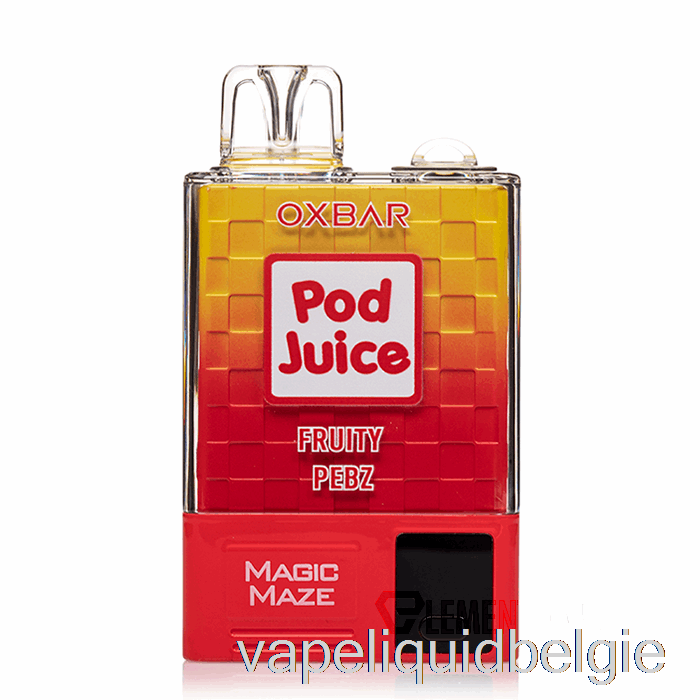 Vape Vloeistof Oxbar Magic Maze Pro 10000 Wegwerp Fruitige Pebz - Podsap